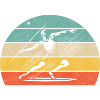 Speerwerfer beim Speerwurf