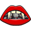 Halloween Vampire Bouche Sangsue Vampire