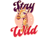 Giraffe Stay Wild
