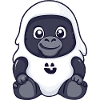 Gorilla Halloween Comic Ghost