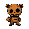 Bear Halloween Funny Zombie