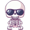 Zombie Halloween Skeleton Cool