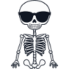 Skeleton Halloween Cool