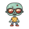 Zombie Halloween Cool