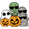Fête d’Halloween Cool