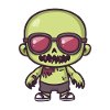 Zombie Halloween Cool