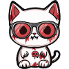 Chat Halloween Cool