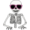 Skeleton Halloween Cool