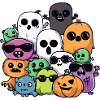 Halloween Party Figures Cool