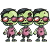 Zombies Halloween Cool