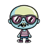 Zombie Halloween Cool