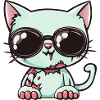 Cat Halloween Cool