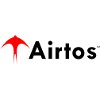Red airtos LOGO + black text