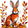 Autumn rabbit