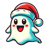 Cute Christmas Ghost Last Minute Costume