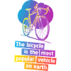 Colourful Bicycle Illustration Design