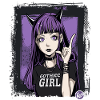 Mignon et cool : Fille gothique