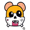 Cartoon Skull: Mouse Danger!