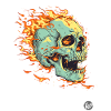 Motorcycle King: Burning Skull