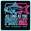 Solange du mich fischst Barsch Design