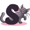 Cat Letter S