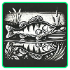 Perch predatory fish design