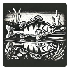 Perch predatory fish design