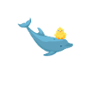 Dolphin Chick Friendship