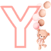Letter and Pink Bear