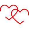 Heart Heart Personalized Couple