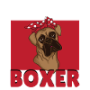Lustiger Boxer Hund Spruch Geschenk