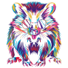 Skunk Animal Sunglasses Pop Art