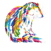 Skunk Animal Pop Art