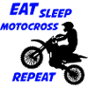 Manger Dormir Motocross