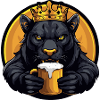 Bande dessinée de bière Panther