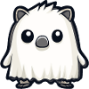 Hedgehog Halloween Comic Ghost