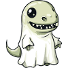Dinosaur T-Rex Halloween Ghost