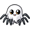 Tarantula Halloween Comic Ghost