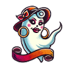 Funny Glamour Ghoul Flashy Halloween
