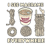Funny Macrame Saying Macrame Everywhere