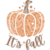Fall Pumpkin It's Fall