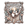 Funny Macrame Dog Artist Macrame