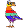 LGBT Regenbogen Möwe Möwen maritim