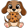 Söt Tax, Cookie, Cookie, Tecknad, Nibble, Godis