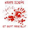 Creepy Blood Splatter Design