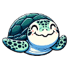 Charming Sea Turtle
