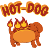 Funny Hot Dog.Funny Food Pun