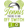 Funny Tennis Player Racket Tennis