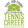 Funny Tennis Player Racket This
