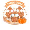 Thanksgiving Crew Coole Truthähne